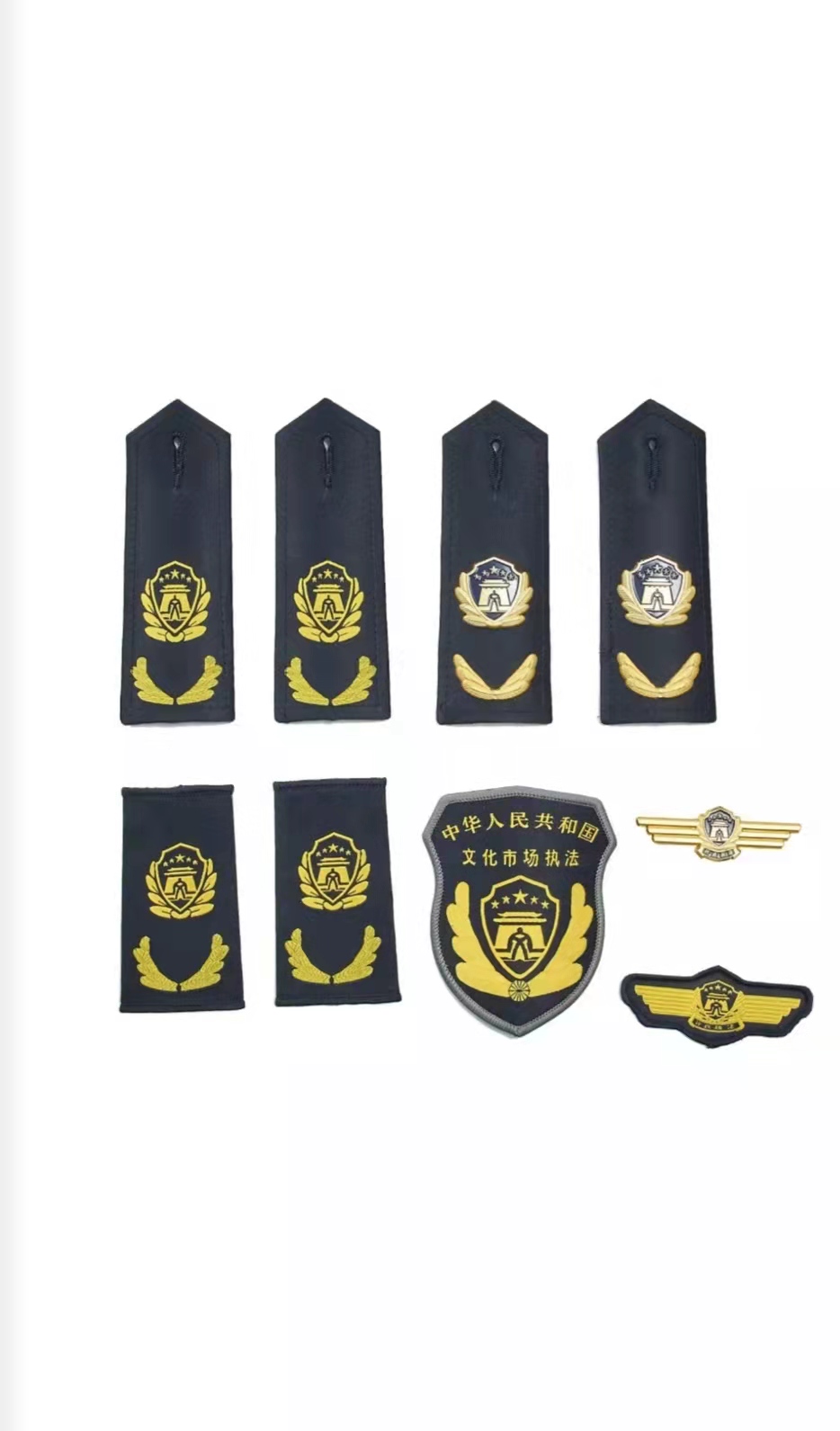 三门峡文化市场执法制服标志